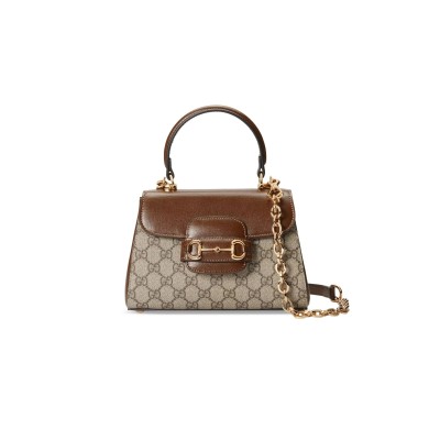 GUCCI HORSEBIT 1955 MINI TOP HANDLE BAG 703848 (22*16*10.5cm)